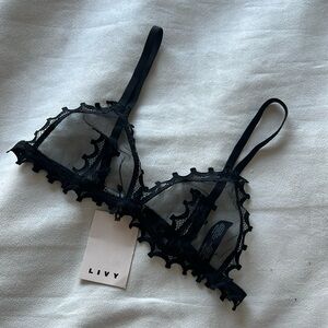 LIVY black wireless bralette - size S (34A, 32B, 32C)
